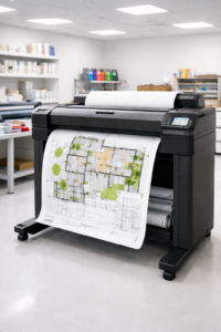 Plotagens de projetos A3 A2 A1 e A0